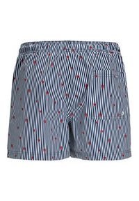 Jack & Jones - Jack&Jones Szorty kąpielowe Maui 12272933 Granatowy Regular Fit. Kolor: niebieski. Materiał: syntetyk