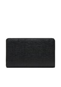 Calvin Klein Duży Portfel Damski Ck Daily Medium Bifold_Tex K60K612957 Czarny. Kolor: czarny. Materiał: skóra