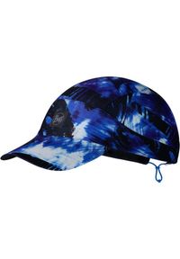 Czapka z daszkiem do biegania unisex Buff Pack Speed Cap Blue ochrona UV. Kolor: niebieski. Styl: sportowy #1