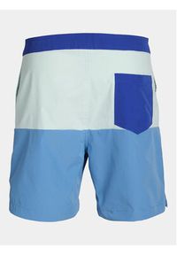 Jack&Jones Junior Szorty kąpielowe Jpstcapri 12253773 Niebieski Regular Fit. Kolor: niebieski. Materiał: syntetyk #2