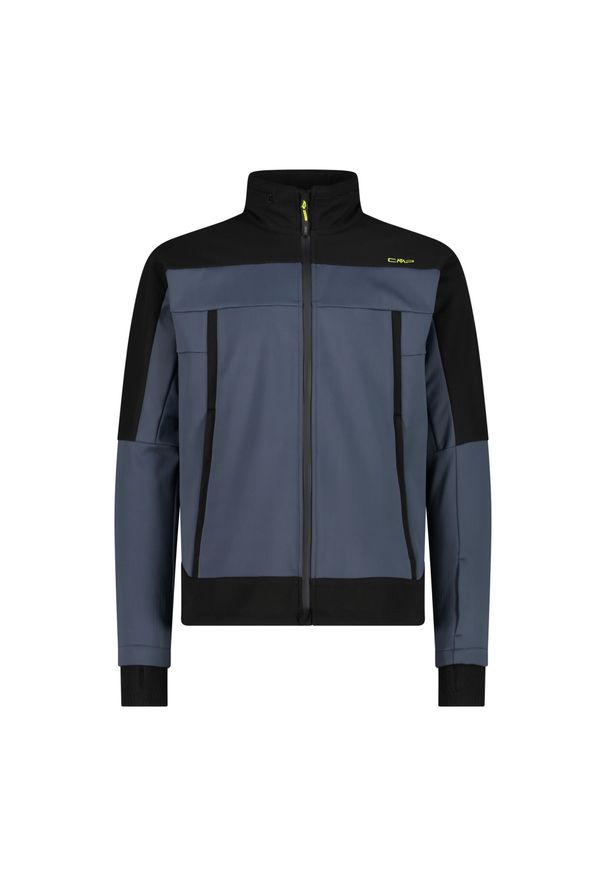 Kurtka narciarska z kapturem CMP. Typ kołnierza: kaptur. Kolor: szary. Materiał: softshell. Sport: narciarstwo