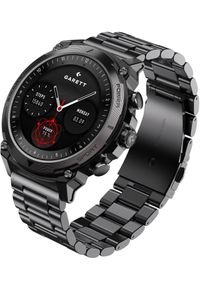 GARETT - Smartwatch Garett Atom Czarny (5904238486856). Rodzaj zegarka: smartwatch. Kolor: czarny
