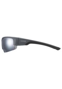 Uvex - Okulary rowerowe UVEX Sportstyle 215. Kolor: czarny, szary, biały, wielokolorowy. Sport: turystyka piesza