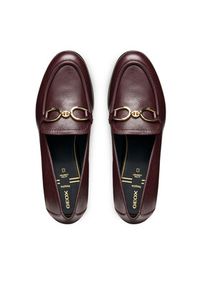 Geox Czółenka D Walk Pleasure 55 D46XBF 00081 C7011 Bordowy. Kolor: czerwony. Materiał: skóra