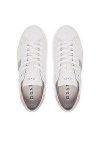 D.A.T.E. Sneakersy Hill Low Calf W431-HL-CA Biały. Kolor: biały. Materiał: skóra