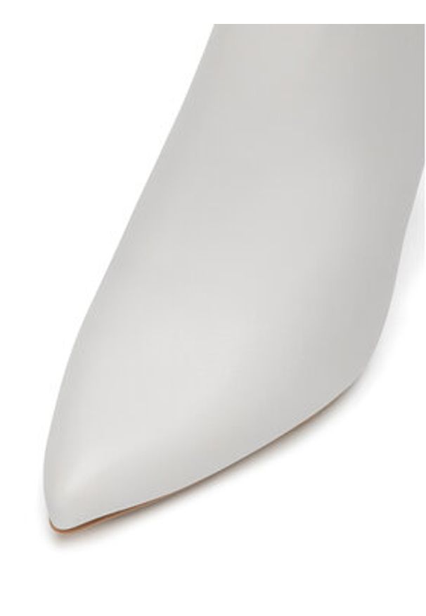 DeeZee Kozaki HY197-12 Écru. Materiał: materiał