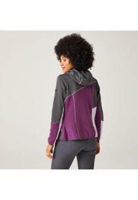 Regatta - Damski polar Walbury VII z pełnym zamkiem błyskawicznym. Kolor: szary. Materiał: polar. Styl: sportowy. Sport: turystyka piesza #2