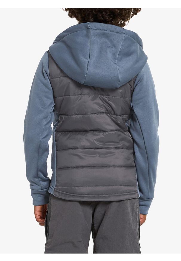 Kurtka hybrydowa dziecięca Didriksons Kapris Full Zip 2. Kolor: szary