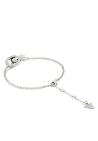 Guess Bransoletka JSBB04 551JW Srebrny. Materiał: metalowe. Kolor: srebrny