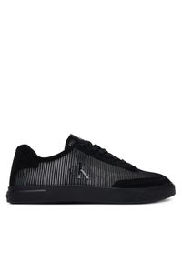 Calvin Klein Sneakersy Low Pro Cupsole Wt Striped Ny HW0HW03270 Czarny. Kolor: czarny. Materiał: materiał #1