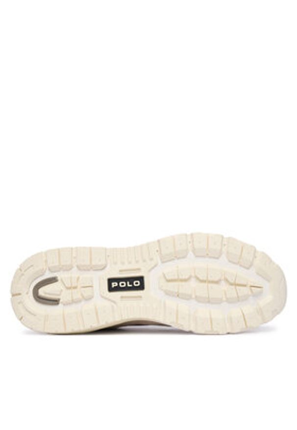 Polo Ralph Lauren Sneakersy Trackster 275 809974012002 Beżowy. Kolor: beżowy. Materiał: skóra, zamsz