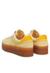 Tommy Jeans Sneakersy The Greenwich Flatform Suede EN0EN02734 Żółty. Kolor: żółty. Materiał: zamsz, skóra #5