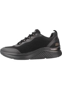 skechers - Buty SKECHERS BOBS ARCH COMFORT B Czarny. Kolor: czarny. Materiał: syntetyk, tkanina. Model: Skechers Sport. Sport: turystyka piesza