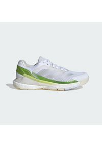 Adidas - Buty Crazyquick BOOST Padel. Zapięcie: zamek. Kolor: biały, wielokolorowy, żółty. Sport: tenis