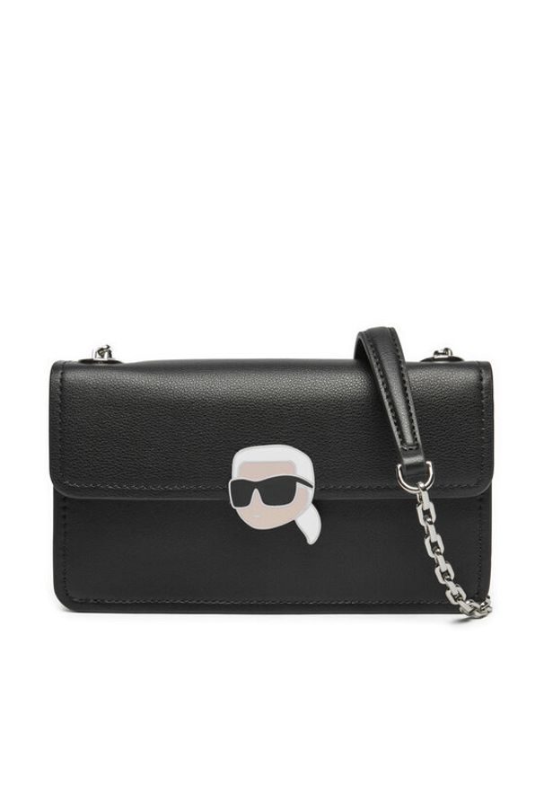 Karl Lagerfeld - KARL LAGERFELD Torebka 245W3213 Czarny. Kolor: czarny. Materiał: skórzane