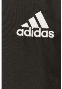 Adidas - adidas - Dres. Kolor: czarny. Materiał: dresówka. Wzór: gładki #2