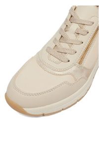 Rieker Sneakersy N9301-60 Beżowy. Kolor: beżowy. Materiał: syntetyk, skóra #8