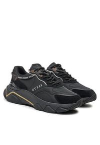 Guess Sneakersy FL7MIC FAL12 Czarny. Kolor: czarny. Materiał: materiał