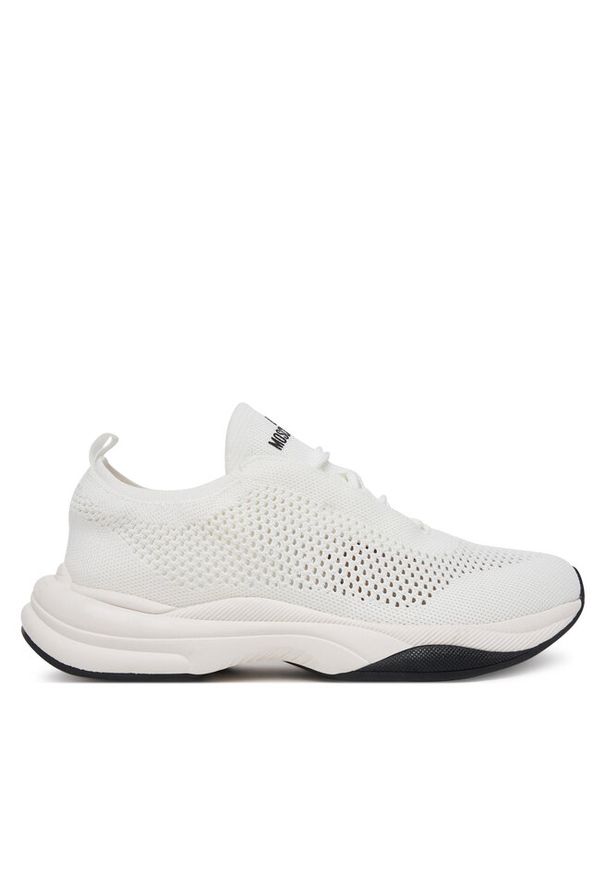 Love Moschino - Sneakersy LOVE MOSCHINO. Kolor: biały