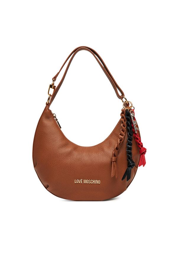 Love Moschino - Torebka LOVE MOSCHINO. Kolor: brązowy