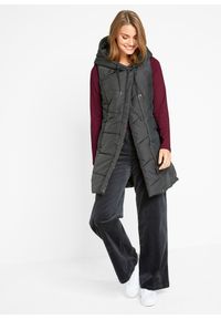 bonprix - Koszulka z długim rękawem (2 szt.). Kolor: szary. Materiał: materiał. Długość rękawa: długi rękaw. Długość: długie #2