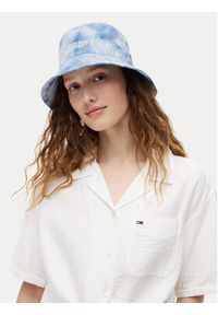 Tommy Jeans Kapelusz Bucket Tiedye AW0AW18834 Niebieski. Kolor: niebieski. Materiał: bawełna #4