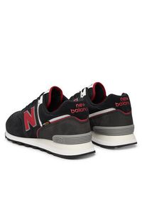 New Balance Sneakersy U5748JL Czarny. Kolor: czarny. Materiał: zamsz, skóra #5