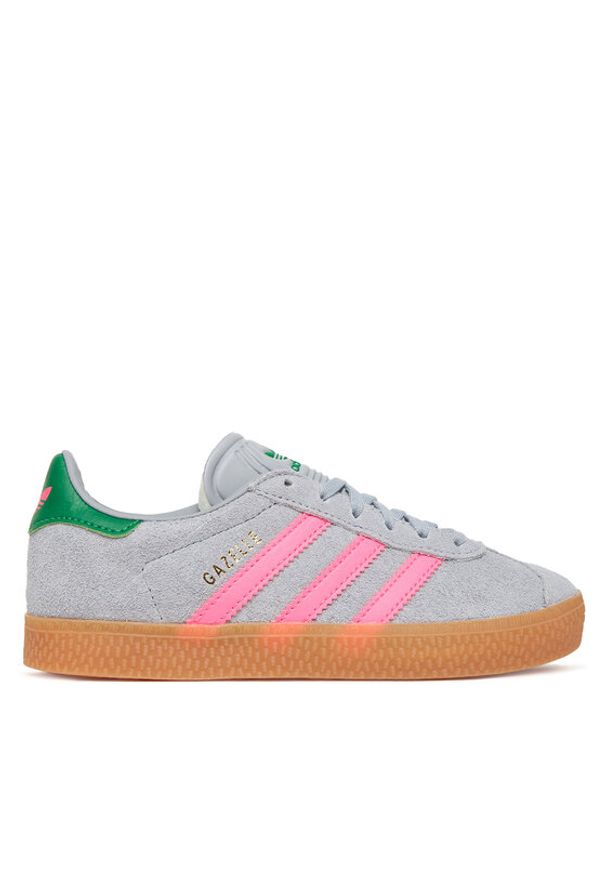 Adidas - adidas Sneakersy Gazelle IH6472 Szary. Kolor: szary. Materiał: zamsz, skóra. Model: Adidas Gazelle