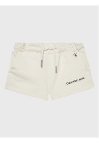 Calvin Klein Jeans Komplet dziecięcy Logo IG0IG01515 Écru Regular Fit. Materiał: bawełna #5