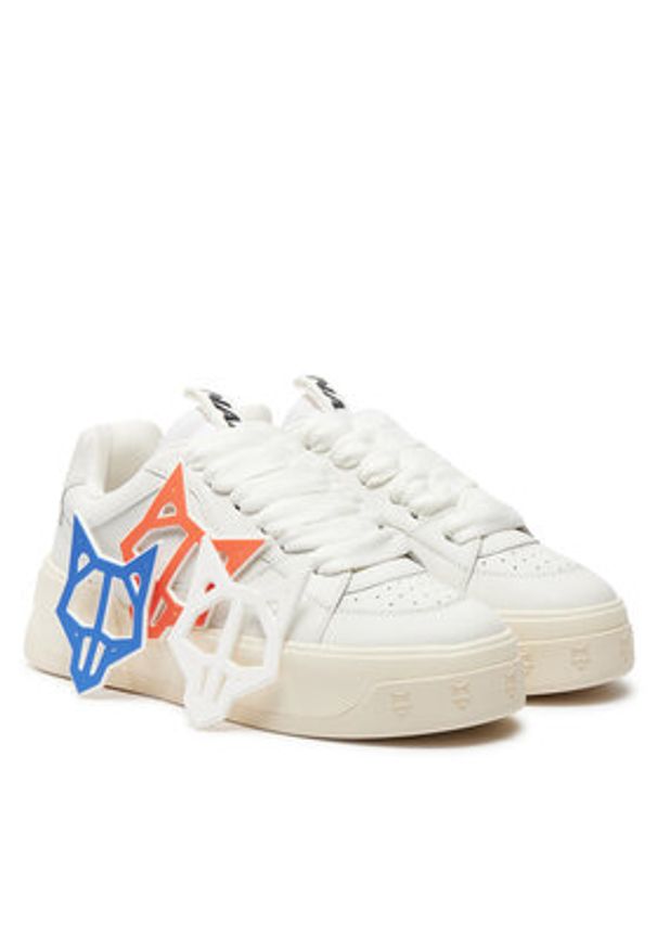 Naked Wolfe Sneakersy Kosa Biały. Kolor: biały. Materiał: skóra