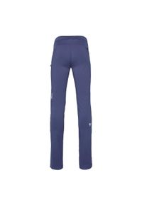Spodnie damskie Silvini Soraga. Kolor: niebieski. Materiał: softshell, materiał. Sport: narciarstwo, kolarstwo