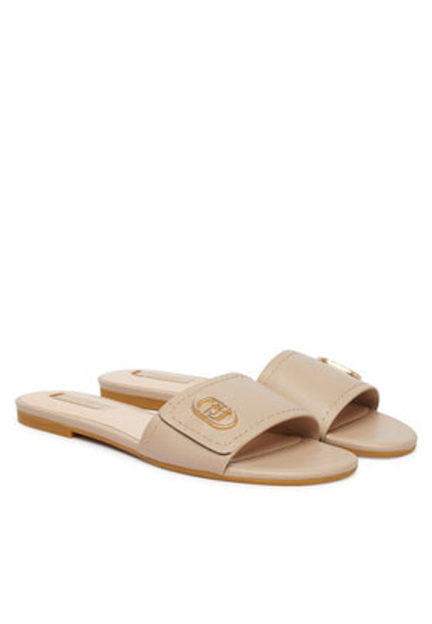 Liu Jo Klapki Sandy 03 SA6127 P0102 Beżowy. Kolor: beżowy. Materiał: skóra