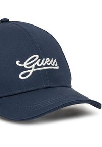 Guess Czapka z daszkiem AW5362 COT01 Granatowy. Kolor: niebieski. Materiał: materiał, bawełna #3