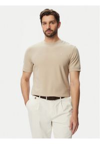 JOOP! T-Shirt Jj-Tangur 30103403 Beżowy Regular Fit. Kolor: beżowy. Materiał: bawełna #1