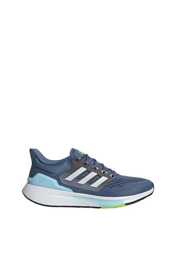 Adidas - Buty do biegania adidas EQ21. Kolor: wielokolorowy, niebieski, szary