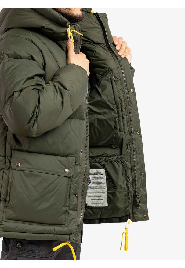 Fjällräven - Kurtka puchowa męska Fjallraven Expedition Down Lite Jacket. Kolor: zielony. Materiał: puch