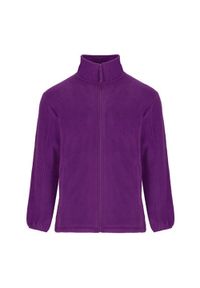 ROLY - Męska Bluza Polarowa. Kolor: fioletowy. Materiał: polar. Sezon: zima. Styl: sportowy #1