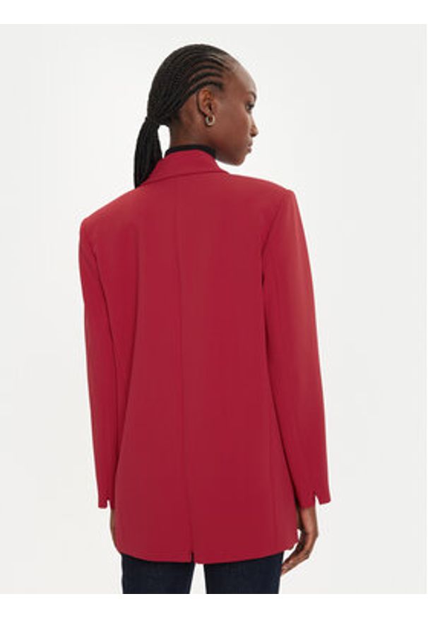 Pinko Marynarka Fontaine 104083 A20Q Czerwony Regular Fit. Kolor: czerwony. Materiał: syntetyk