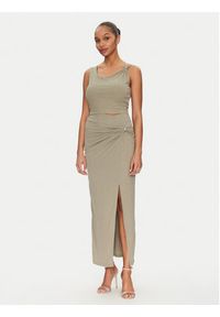 Guess Top W5GP22 KAQL2 Zielony Regular Fit. Kolor: zielony #5