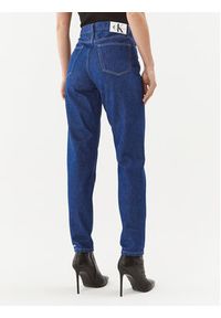 Calvin Klein Jeans Jeansy J20J220197 Granatowy Mom Fit. Kolor: niebieski