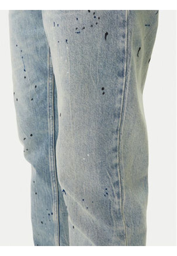 Karl Lagerfeld Jeans Jeansy B1M10054 Niebieski Tapered Fit. Kolor: niebieski