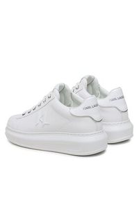 Karl Lagerfeld - KARL LAGERFELD Sneakersy KL62515 Biały. Kolor: biały. Materiał: skóra