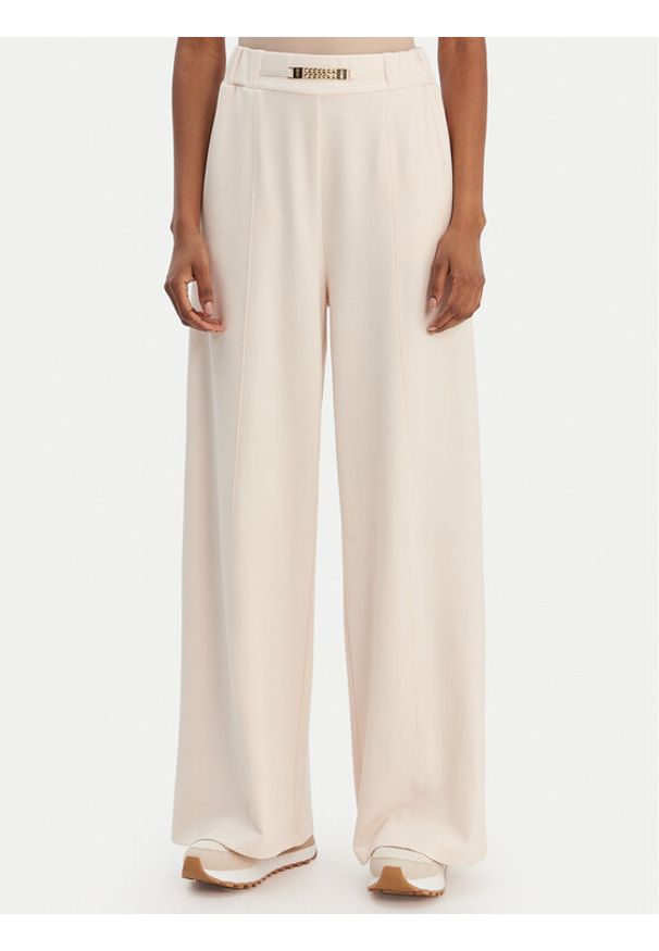 Liu Jo Sport Spodnie dresowe TA6026 JS182 Różowy Relaxed Fit. Kolor: różowy. Materiał: wiskoza