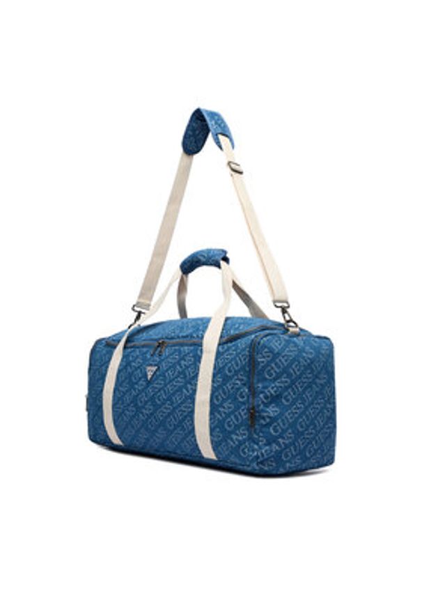 Guess Jeans Torba weekendowa CWBEO-GUESS-B-008-09 Niebieski. Kolor: niebieski. Materiał: materiał