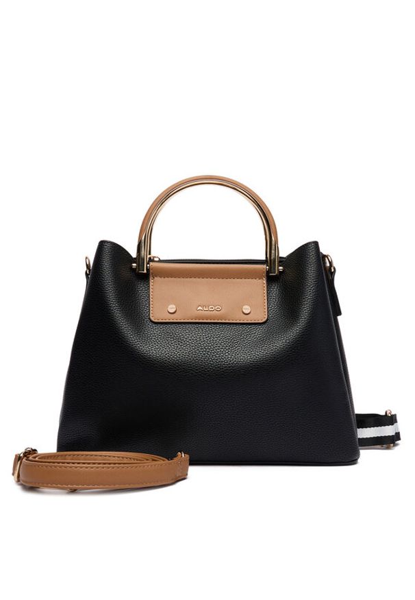 Aldo Torebka Sloana 13629997 Czarny. Kolor: czarny. Materiał: skórzane
