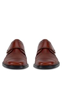 Rieker Półbuty B0857-24 Brązowy. Kolor: brązowy. Materiał: skóra #7