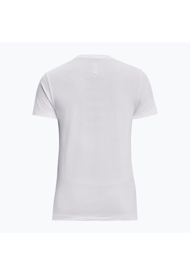 T-shirt do biegania damski Under Armour Seamless Stride. Kolor: biały. Sport: bieganie