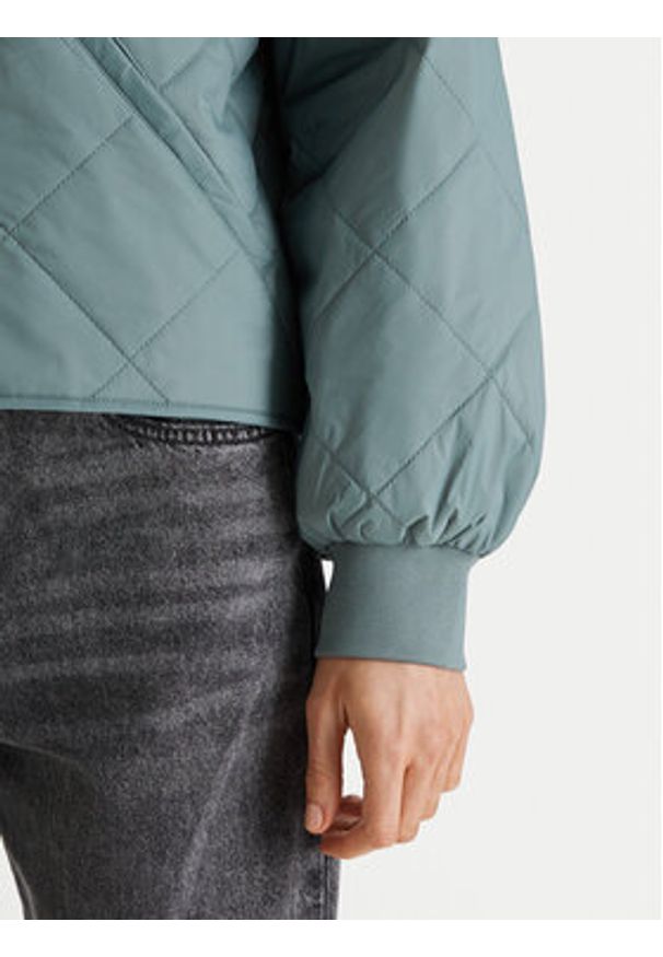 Calvin Klein Jeans Kurtka bomber LV147E514G Szary Regular Fit. Kolor: szary. Materiał: syntetyk