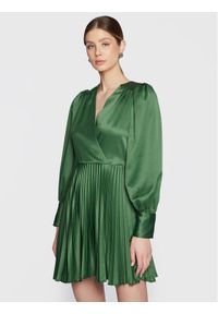 Closet London Sukienka koktajlowa D8571 Zielony Regular Fit. Kolor: zielony. Materiał: syntetyk. Styl: wizytowy #1