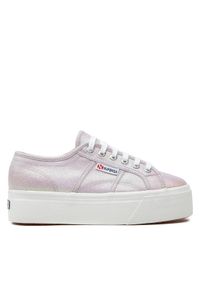 Superga Tenisówki 2790 Fioletowy. Kolor: fioletowy. Materiał: materiał #1